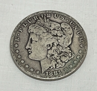 1881 Morgan Silver Dollar