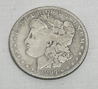 1897 Morgan Silver Dollar