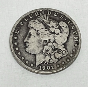 1901 Morgan Silver Dollar