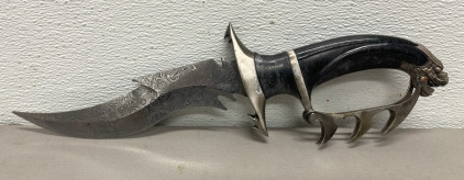 Damascus Steel Dragon Fantasy Knife