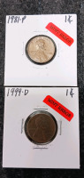 (8) Nickels (2) Pennies (Year and Mint in photos) - 2