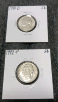 (8) Nickels (2) Pennies (Year and Mint in photos) - 3