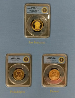 (1) Zachary Taylor Coin Set - (3) $1 Coin Set Zachary Taylor w/ Display - 2009 - 3