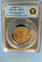 (1) Zachary Taylor Coin Set - (3) $1 Coin Set Zachary Taylor w/ Display - 2009 - 4