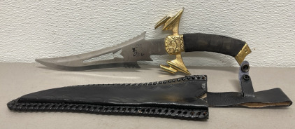 Gil Hibbin “The Odyssey” Knife And Sheath