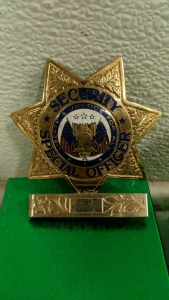 (1) Security Special Officer Badge