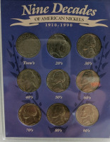 (4) American Nickel Collections - Classic Sets - 6