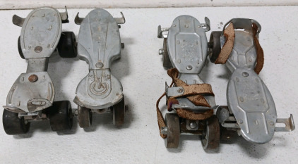 (2) Sets Vintage Skates