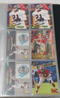 Binder of Deion Sanders Sports Cards (Approx 100) - 3