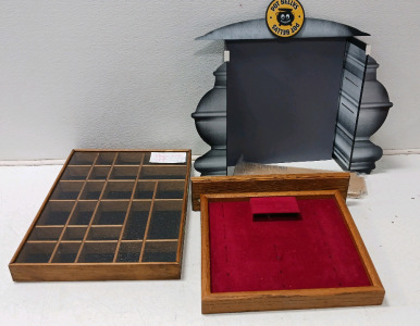 Shadow Box, Pot Belly's Display, Display Tray