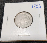 Liberty Coin, Buffalo Nickel, 1988 Nickel, (7) Pennies (Year and Mint in Photos) - 3