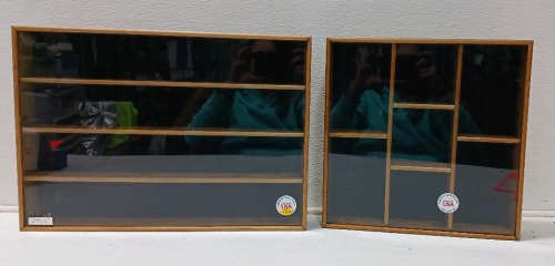 (2) Shadow Boxes (14inx14in) (14inx20)