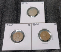 Liberty Dollar, 2016 and 2002 Dimes, (7) Pennies (Year and Mint in Photos) - 6