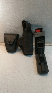 (3) Tactical Gear – (1) Belt Holster (1) CAT Tourniquet (1) Mag Pouch