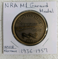 (1) Medal Collection - Abraham Lincoln, NRA M1 Garand, Gold Rush & More - (8) - 6