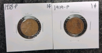 Liberty Dollar, 1993 Dime, (8) Pennies (Year and Mint In Photos - 5