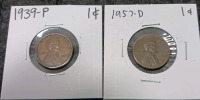 Liberty Dollar, Buffalo Nickel, (8) Pennies (Year and Mint In Photos) - 6