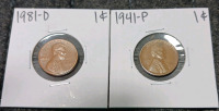 Liberty Dollar, Buffalo Nickel, (8) Pennies (Year and Mint In Photos) - 7