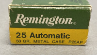 (20) Rounds Of Winchester 7.62 x 51mm 149 Grain Full Metal Jacket Ammunition Cartridges, (30) 25 Auto 50 Grain Ammunition Cartridges - 2