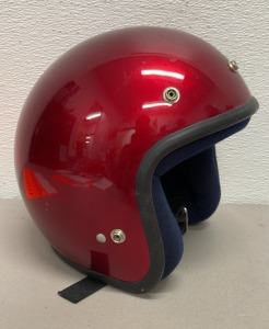 Red Motorcycle Helmet Size Small 55-56cm