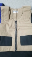 (2) Blue Cooling Vests-(1) Brown Cooling Vest - 2