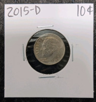 Liberty Dollar, 2015 Dime, (8) Pennies (Year and Mint In Photos) - 3