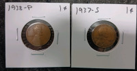 Liberty Dollar, 2015 Dime, (8) Pennies (Year and Mint In Photos) - 6