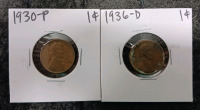 Liberty Dollar, (9) Pennies (Year and Mint In Photos) - 4