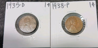 Liberty Dollar, (9) Pennies (Year and Mint In Photos) - 7