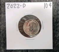 Liberty Dollar, 2022 Dime, (8) Pennies (Year and Mint In Photos) - 3