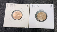 Liberty Dollar, 2022 Dime, (8) Pennies (Year and Mint In Photos) - 5