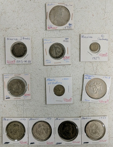 (1) Silver Coin Collection - (11) Coins Assorted Dates