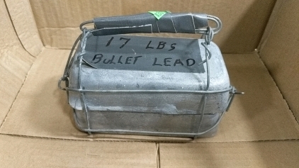 (1) Bullet Lead Blocks - (2) 8½ lbs