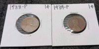 Liberty Dollar, (2) Dimes, (7) Pennies (Year and Mint In Photos) - 5