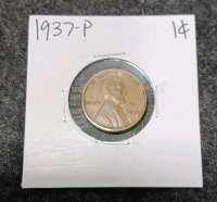 Liberty Dollar, (2) Dimes, (7) Pennies (Year and Mint In Photos) - 7