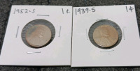 Liberty Dollar, (2) Dimes, (7) Pennies (Year and Mint In Photos) - 7