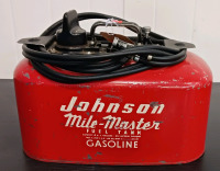 Johnson Sea Horse 5 1/2 Outboard Motor, Johnson Mile-Master Fuel Tank - 5