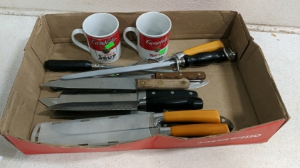 (1) Knife Set - (10) Mixed Pieces + More