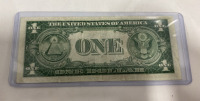 (1) $1 Bill Series 1935-E A80375217H Silvernote - 2