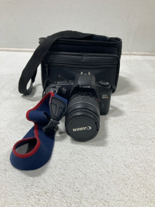 Canon EOS Rebel G Digital Camera With Camera Holder