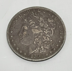 1883 Morgan Silver Dollar