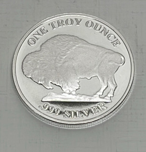 Buffalo One Troy Ounce .999 Silver Round