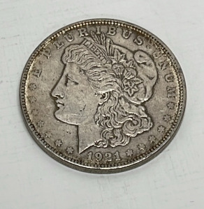 1921 Morgan Silver Dollar