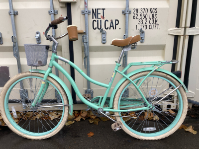 26” Huffy Deluxe Mint Blue Bike