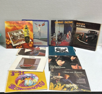 Assorted Classic Rock Records