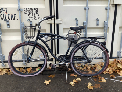 26” Huffy Nel Lusso Black Bike