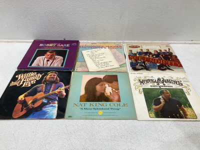 Box of 50+ Vintage Vinyl Records