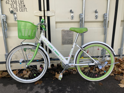 22” Unbranded White And Green Bike