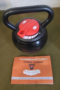 (1) 40-Pound Adjustable KettleBell