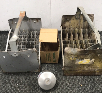 (2) Pipe Organizer Trays And Water Hammer arrestor